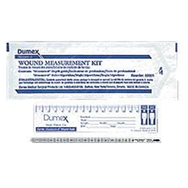 Kit Wound Care Measurement Measure-It With Ruler/Guide Sterile 100/Ca